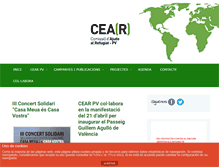 Tablet Screenshot of cearpv.org